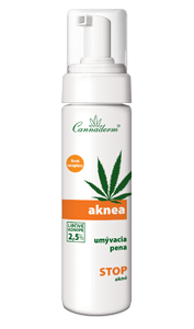 Cannaderm Aknea – umývacia pena na akné 180 ml