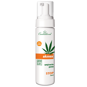 Cannaderm Aknea – umývacia pena na akné 180 ml