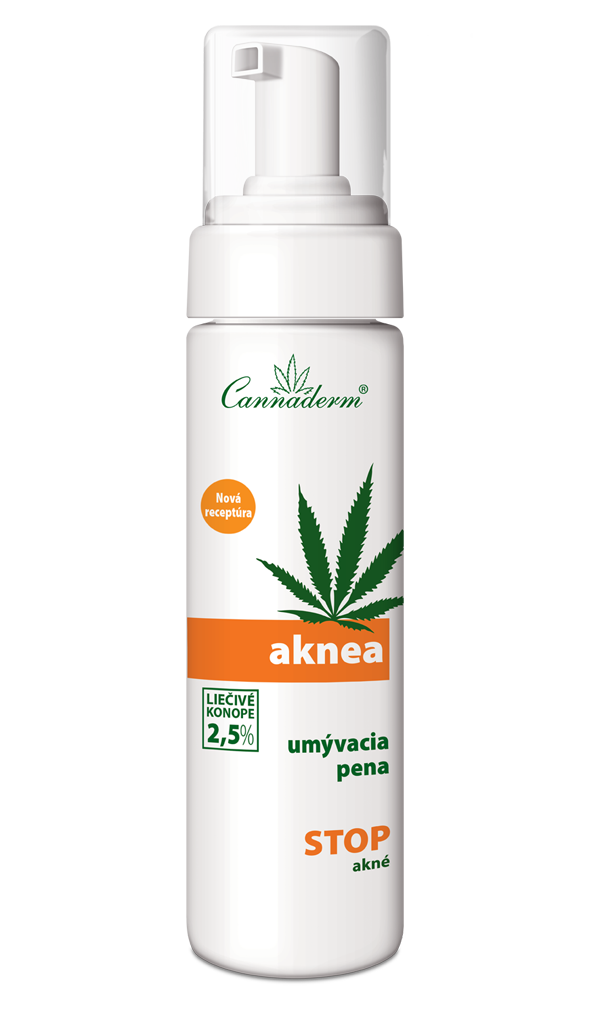 Cannaderm Aknea – umývacia pena na akné 180 ml