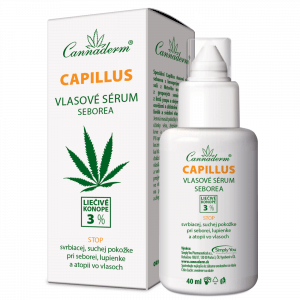 Cannaderm Capillus – vlasové sérum seborea 40 ml