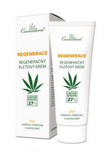 Cannaderm Regenerace – regeneračný krém na suchú pokožku 75 g