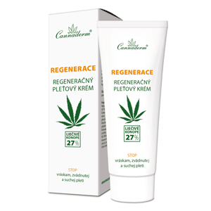 Cannaderm Regenerace – regeneračný krém na suchú pokožku 75 g