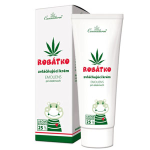 Cannaderm Robátko Emoliens - premasťujúci krém pri atopii 75 g
