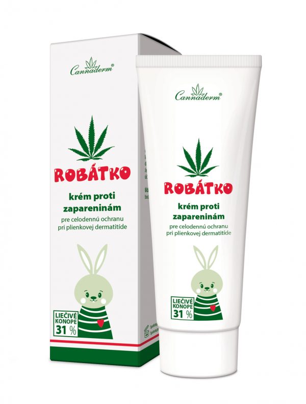 Cannaderm Robátko - krém proti zapareninám 75 g