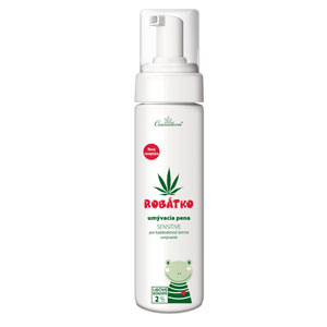 Cannaderm Robátko - umývacia pena Sensitive 200 ml