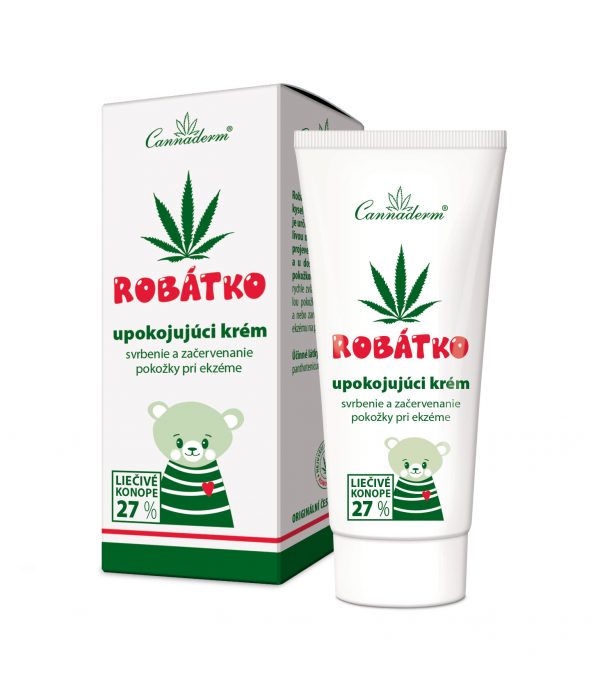 Cannaderm Robátko - upokojujúci krém proti svrbeniu 50 g