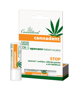 Cannaderm Cannadent – balzam na pery lipstick 4,5 g