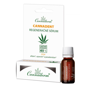 Cannaderm Cannadent – regeneračné sérum na afty a opary 5 ml