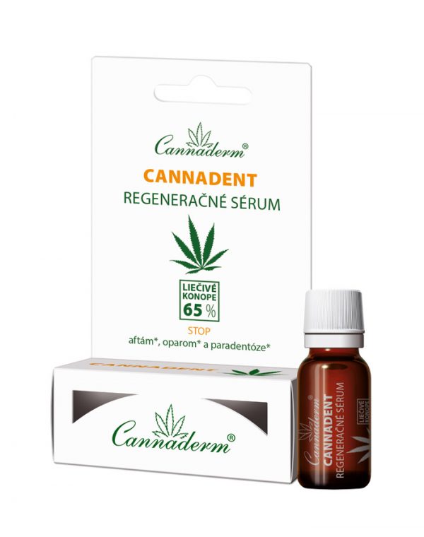 Cannaderm Cannadent – regeneračné sérum na afty a opary 5 ml