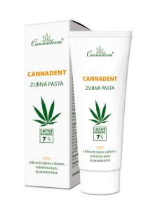Cannaderm Cannadent – ošetrujúca zubná pasta 75