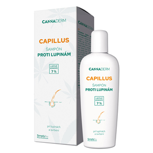 Cannaderm Capillus – šampón proti lupinám NEW 150 ml