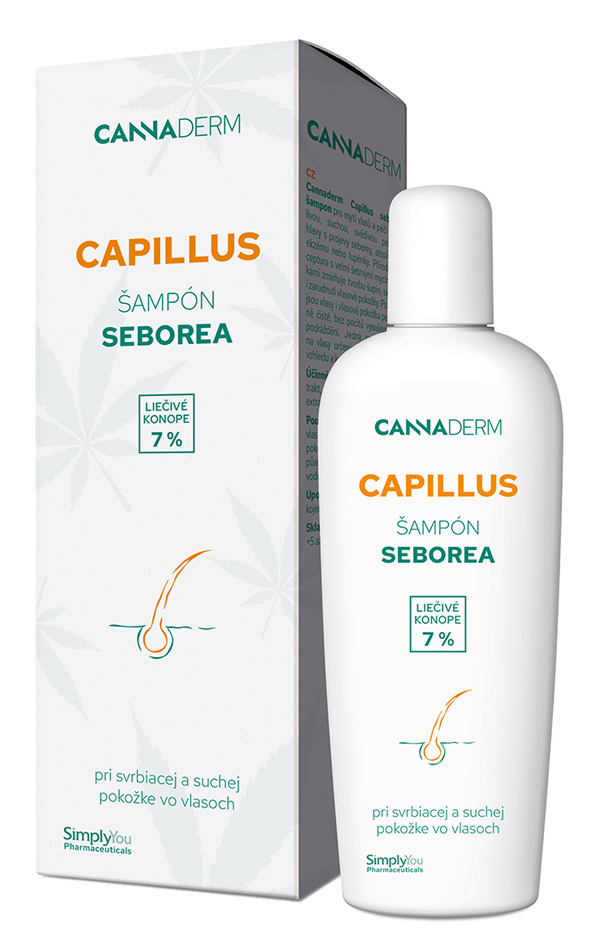 Cannaderm Capillus – šampón na seboreu 150 ml