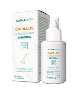 Cannaderm Capillus – vlasové sérum seborea 40ml