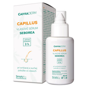 Cannaderm Capillus – vlasové sérum seborea 40ml