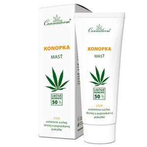 Cannaderm Konopka – premasťujúca masť 75 g