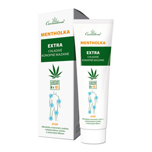 Cannaderm Mentholka EXTRA – chladivé konopné mazanie 150