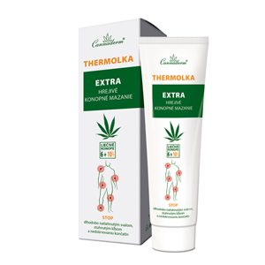 Cannaderm Thermolka EXTRA – hrejivé konopné mazanie 150 ml