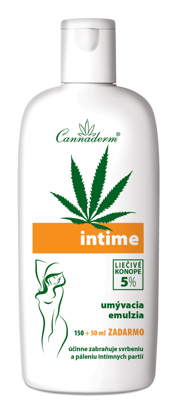 Cannaderm Intime – umývacia emulzia 150 + 50 ml