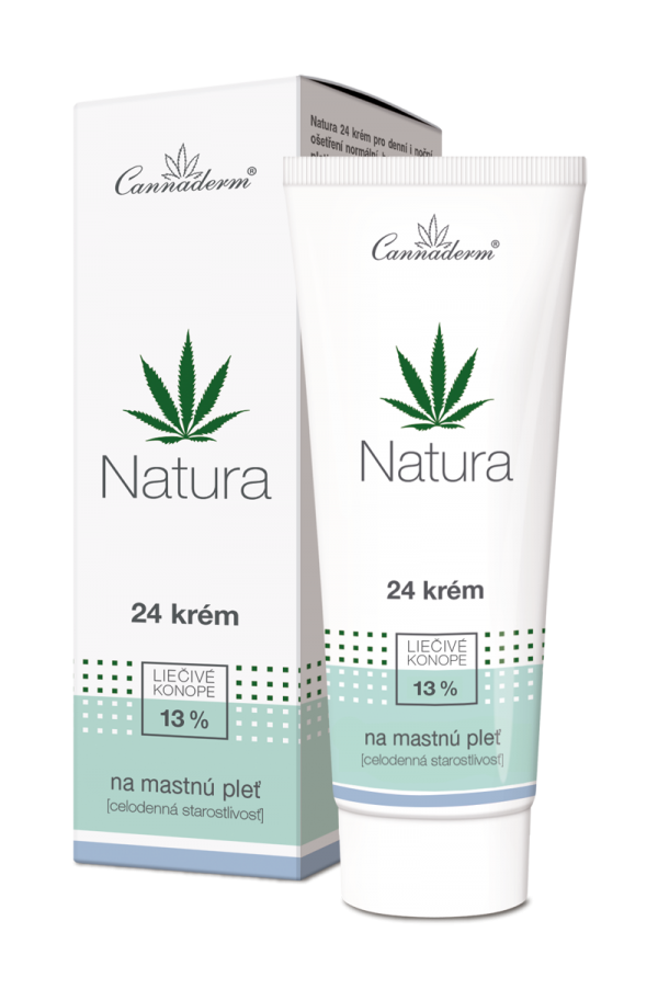 Natura 24 krem mastna plet