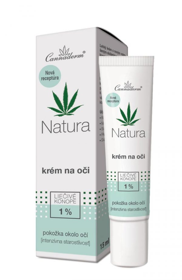 Cannaderm Natura - krém na oči 15 ml