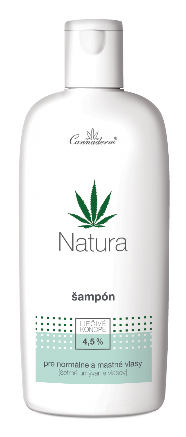 Cannaderm Natura – šampón na
