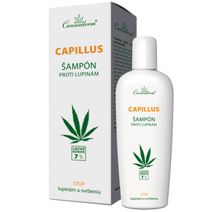 Cannaderm Capillus – šampón proti lupinám NEW 150 ml