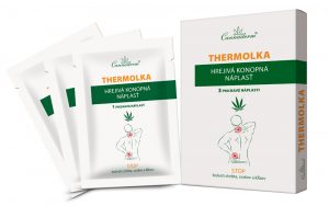 Cannaderm thermolka HREJIVÁ KONOPNÁ NÁPLASŤ NEW 3 ks