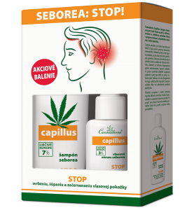 Cannaderm DUO-pack Capillus šampón + sérum SEBOREA