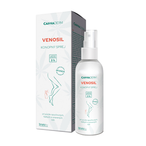Cannaderm Venosil konopný sprej