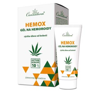 Cannaderm Hemox gél na hemoroidy 40 g