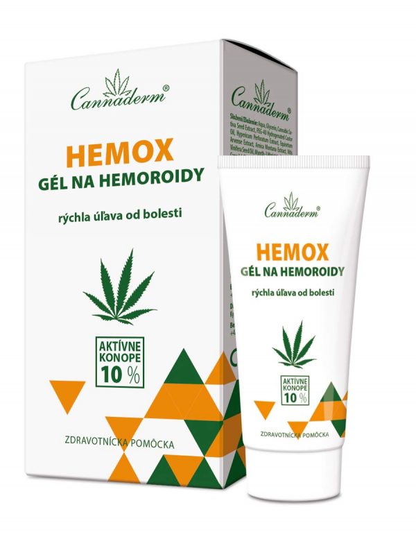 Cannaderm Hemox gél na hemoroidy 40 g