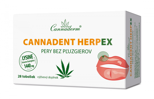 Cannaderm Cannadent Herpex 28 tob.