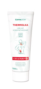 Cannaderm Thermolka – hrejivé konopné mazanie 250 ml