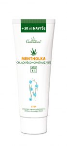 Cannaderm Mentholka - chladivé konopné mazanie 250 ml