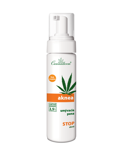 Cannaderm Aknea – umývacia pena na akné 180 ml