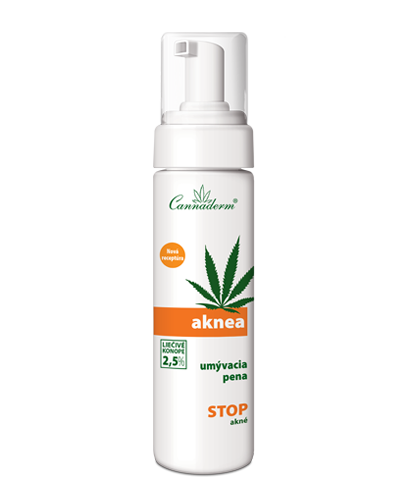 Cannaderm Aknea – umývacia pena na akné 180 ml