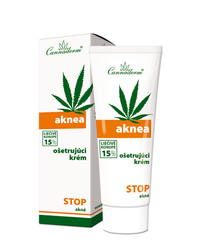 Cannaderm Aknea – ošetrujúci krém na akné 75 g