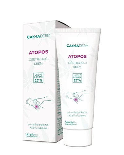 Cannaderm Atopos – ošetrujúci krém na atopiu a psoriázu 75 g