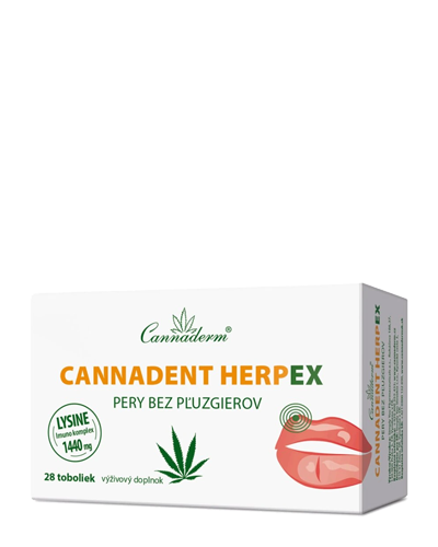 Cannaderm Cannadent Herpex 28 tob.