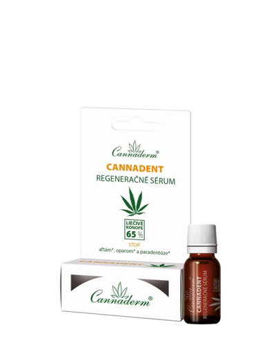 Cannaderm Cannadent – regeneračné sérum na afty a opary 5 ml