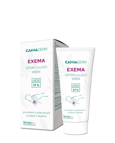 Cannaderm Exema – upokojujúci krém na ekzémy 50 g
