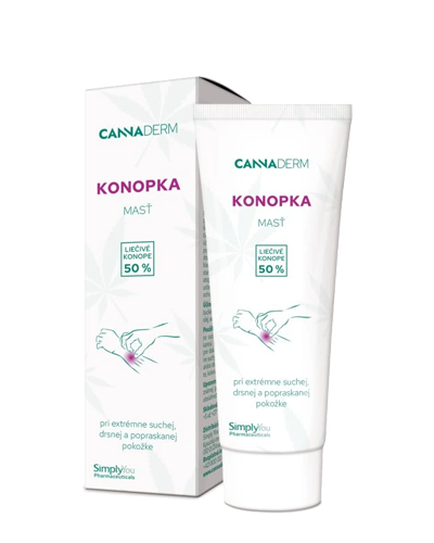 Cannaderm Konopka – premasťujúca masť 75 g