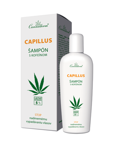 Cannaderm Capillus – šampón s kofeínom NEW 150 ml