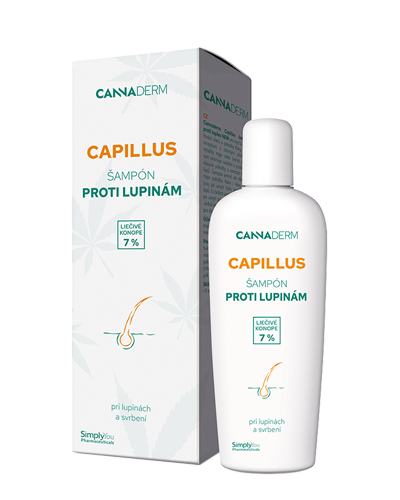Cannaderm Capillus – šampón proti lupinám NEW 150 ml