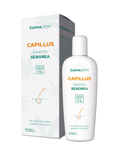 Cannaderm Capillus – šampón na seboreu 150 ml