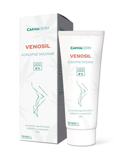 Cannaderm Venosil – konopné mazanie na žily 100 ml